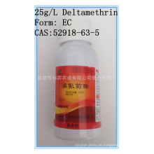 Beliebte gebrauchte Formulierung, 25g / L Ec Deltamethrin